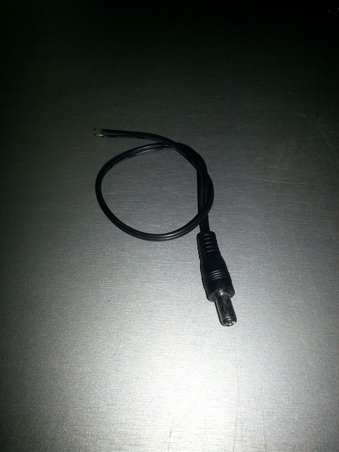 konektor napájecí 5.5/2.1 kabel 25cm volný konec